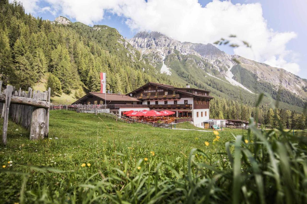 Berghotel Schlickeralm 1.616 M Fulpmes Buitenkant foto