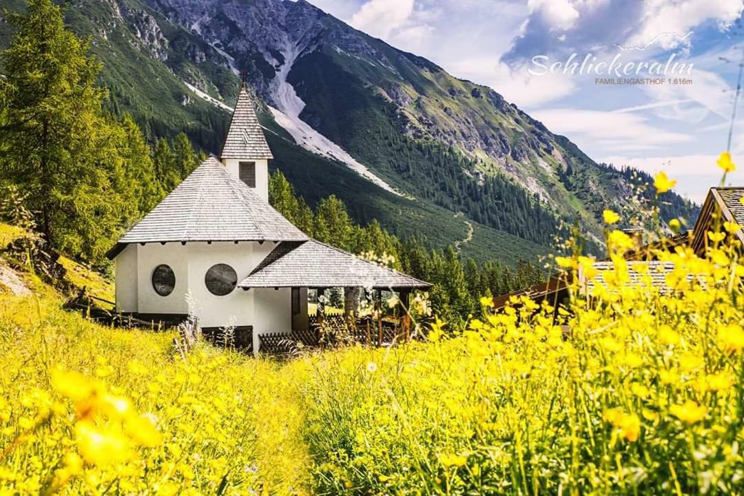 Berghotel Schlickeralm 1.616 M Fulpmes Buitenkant foto