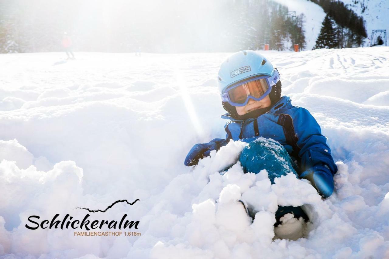 Berghotel Schlickeralm 1.616 M Fulpmes Buitenkant foto